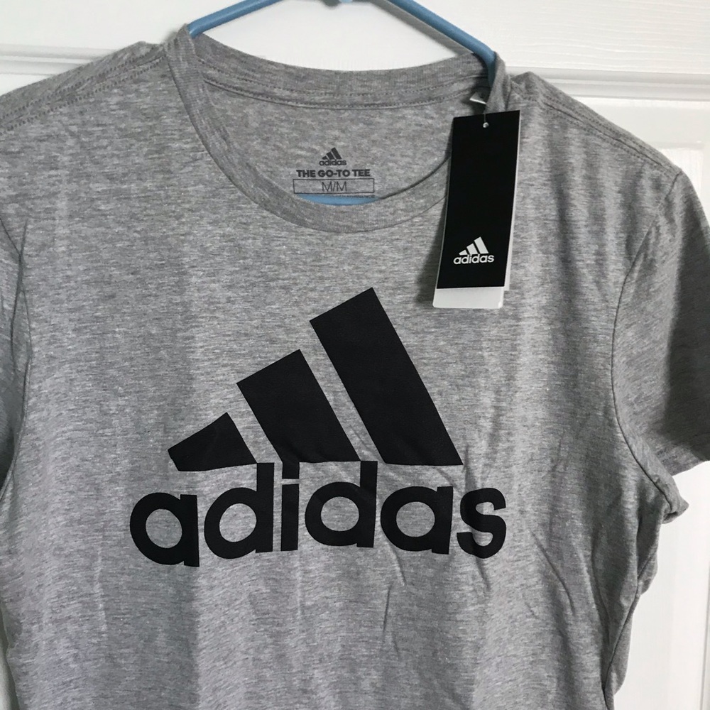 Adidas Gray Women’s Shirt, Brand New - Picture 2 of 6